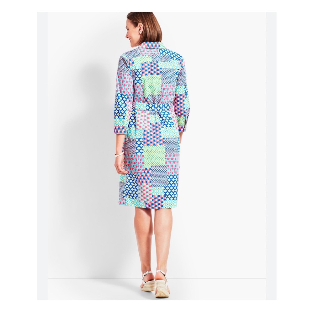 Talbots Women’s Island Patchwork Beach Preppy Coa… - image 2